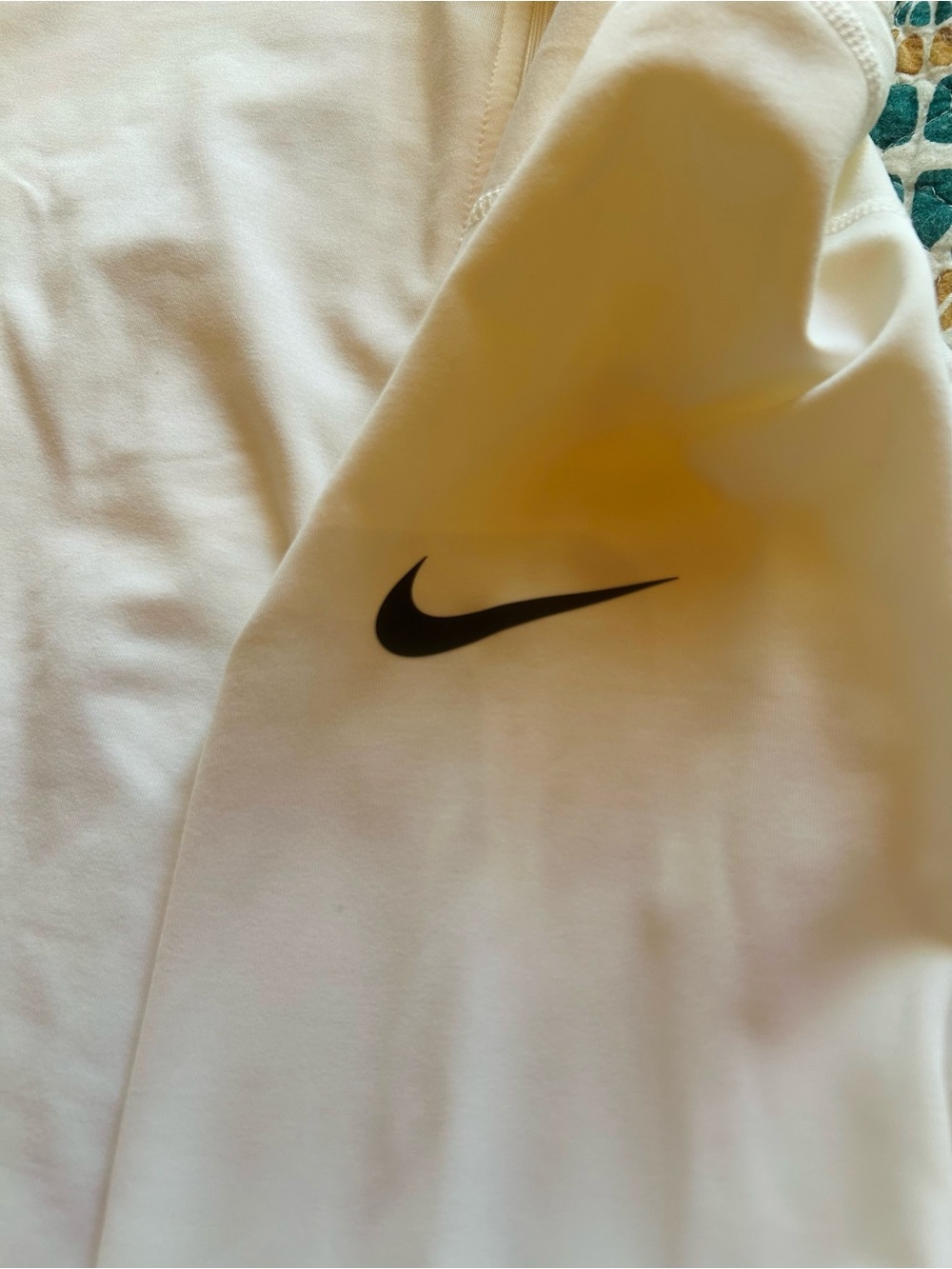 White Nike Warm fitted quarter zip - Picture 4 of 8